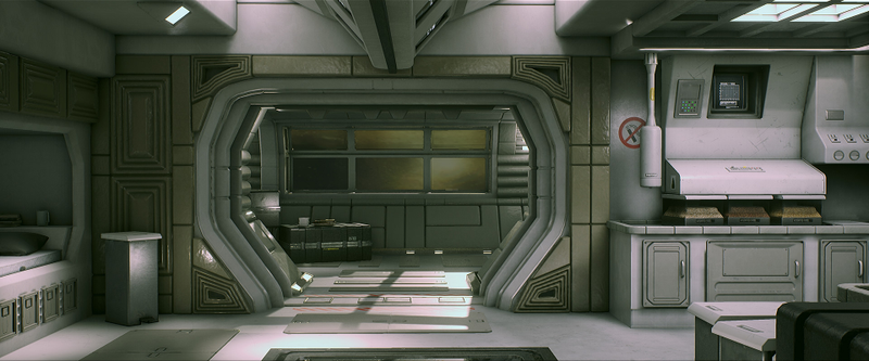 Illustration for article titled Alien: Isolation Fan Art Really Nails The 'Deserted Space Station' Feel